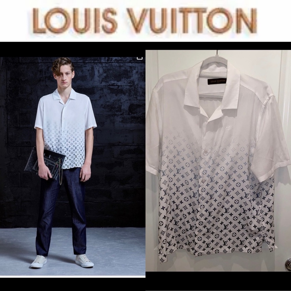 Louis Vuitton Hawaiian  fragment  Button up shirt